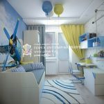 Интерьер детской для маль 02.12.2018 №371 - photo Interior nursery - design-foto.ru